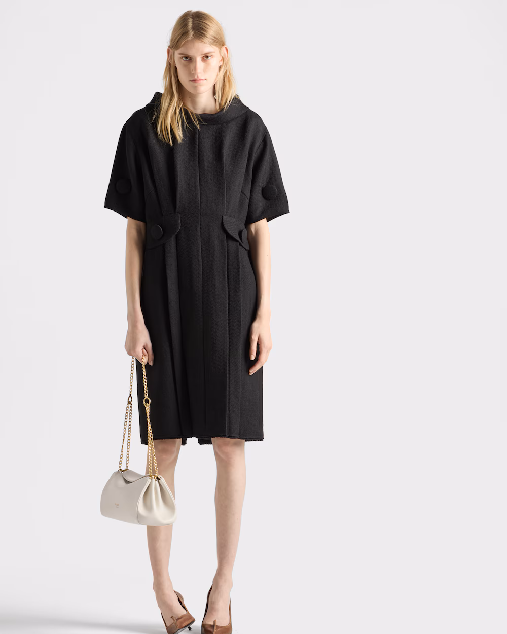 Prada Tumulte Small Leather Handbag