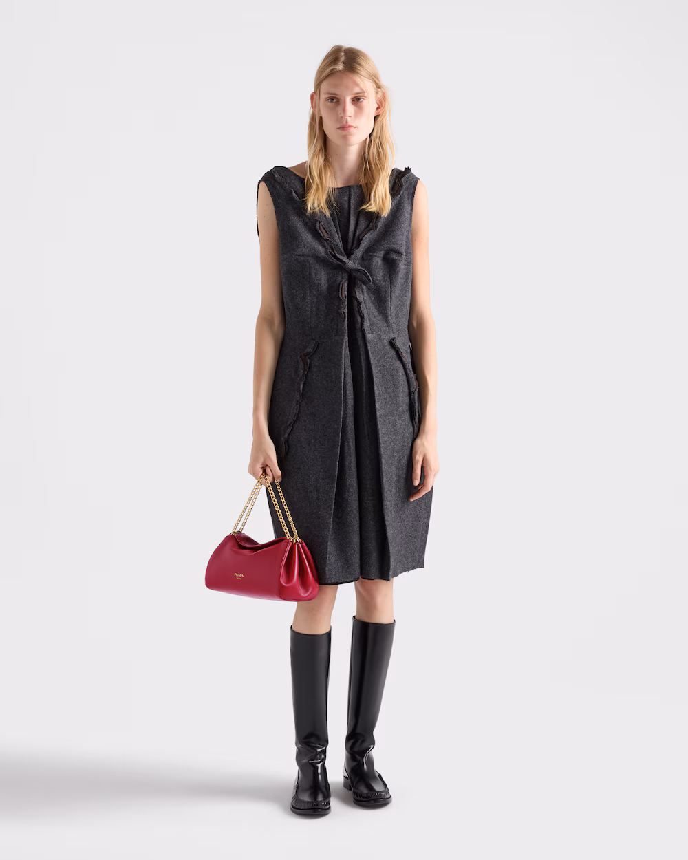 Prada Tumulte Small Leather Handbag