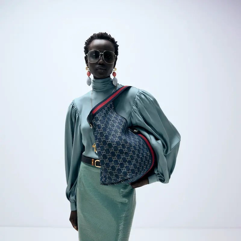 Gucci Giglio series small and large tote bags