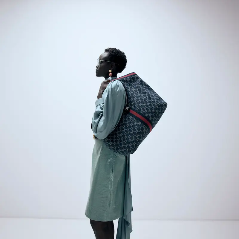 Gucci Giglio series small and large tote bags