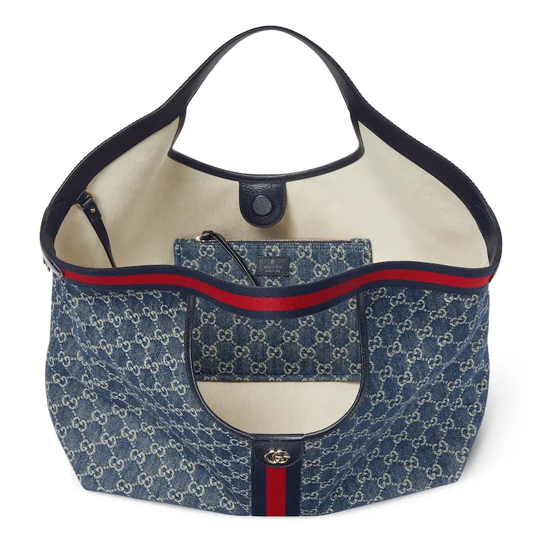 Gucci Giglio series small and large tote bags