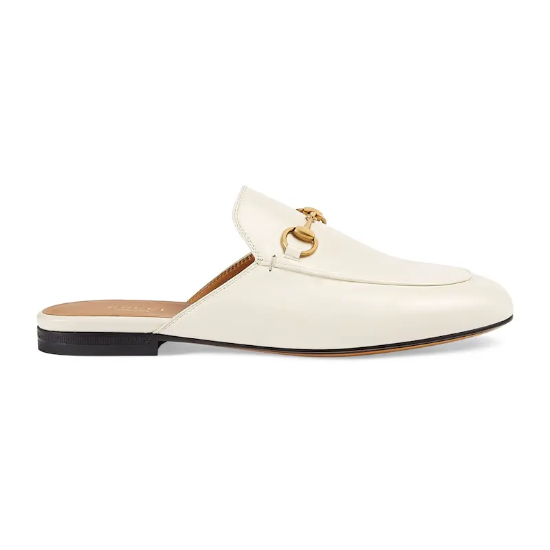 Gucci Princetown series women's leather slippers