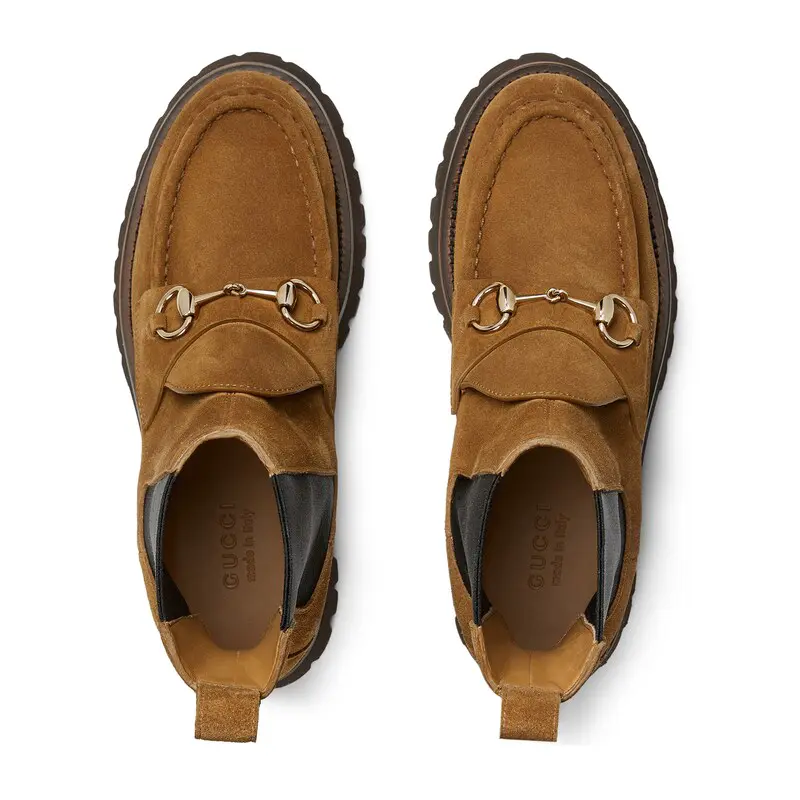 Gucci women's horsebit ankle boots