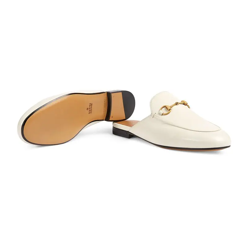 Gucci Princetown series women's leather slippers
