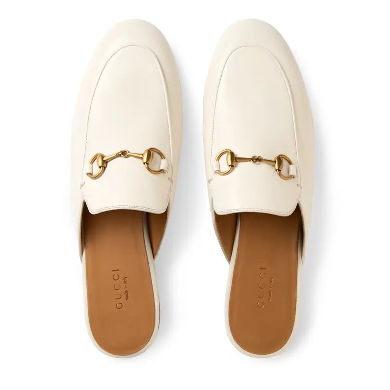 Gucci Princetown series women's leather slippers