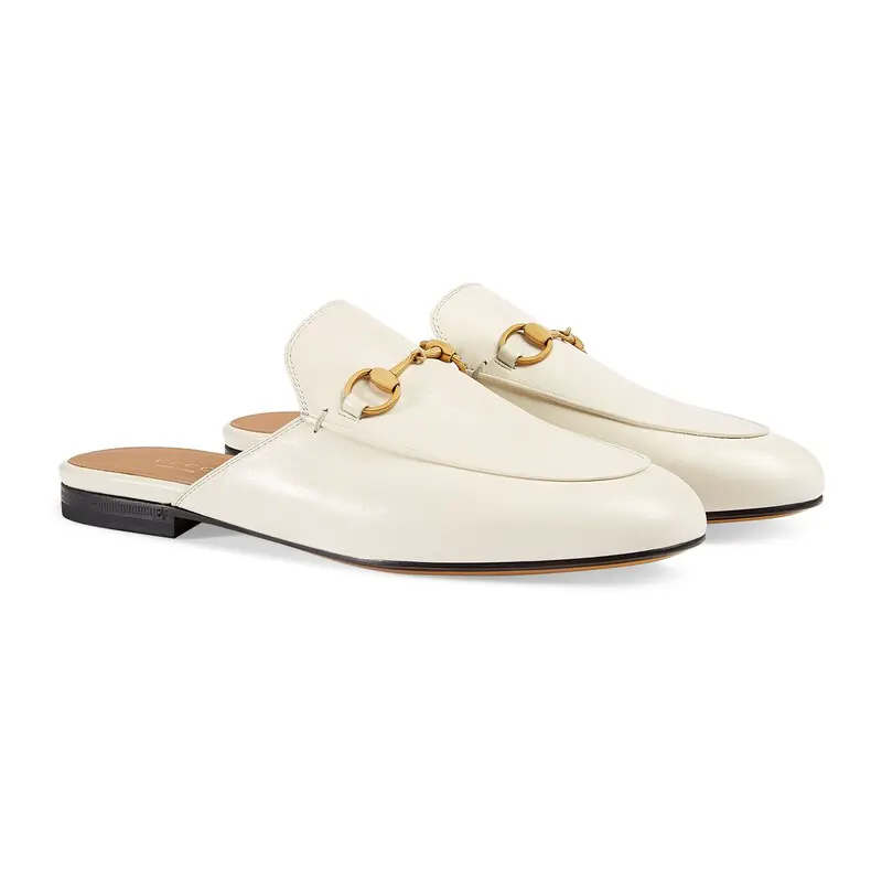 Gucci Princetown series women's leather slippers