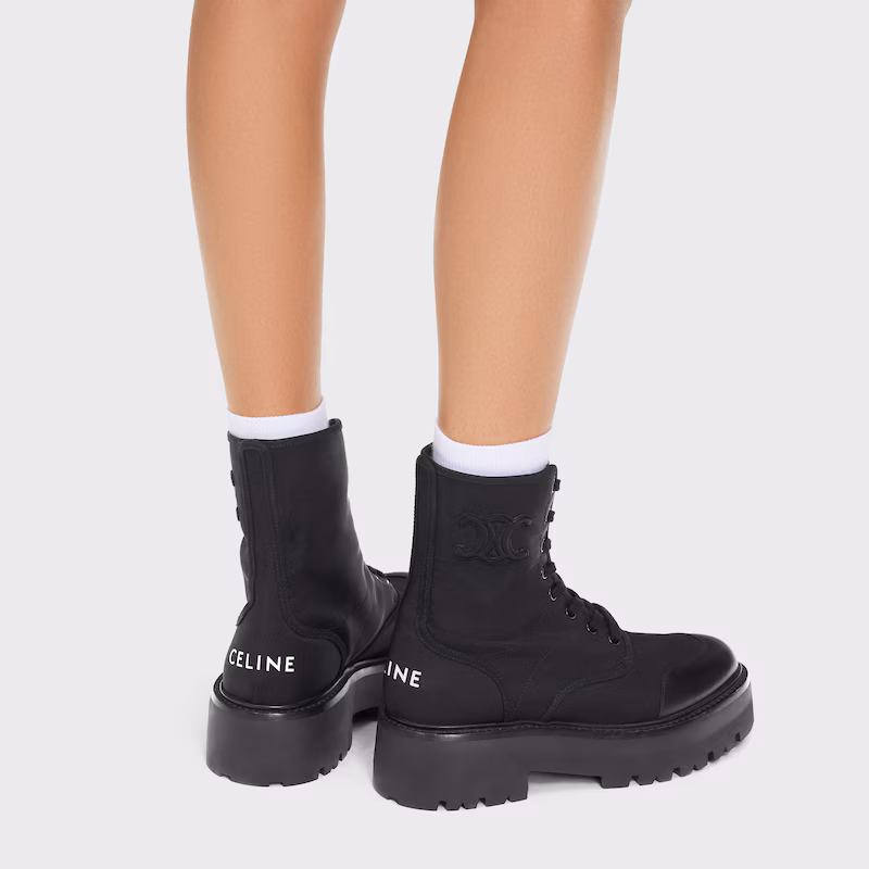 Celine shoes BULKY lace-up boots