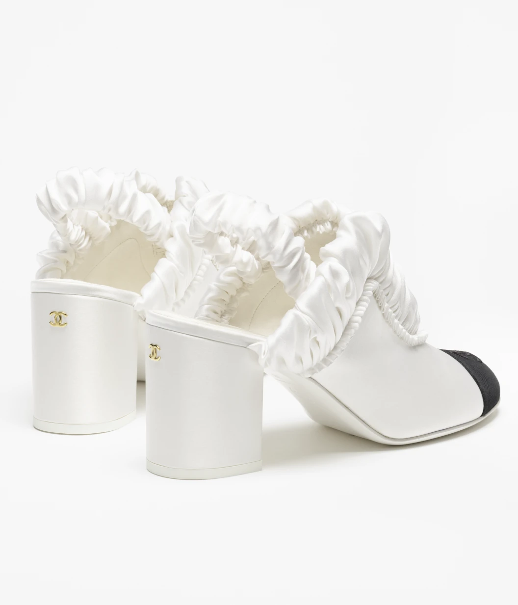 Chanel bag lace-up shoes