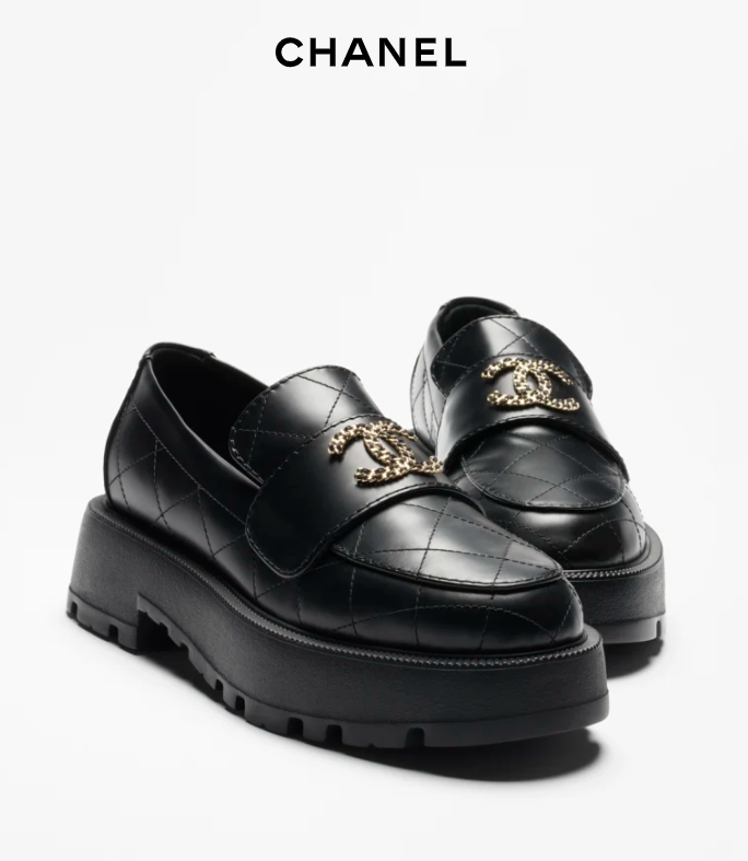 Chanel bag loafers