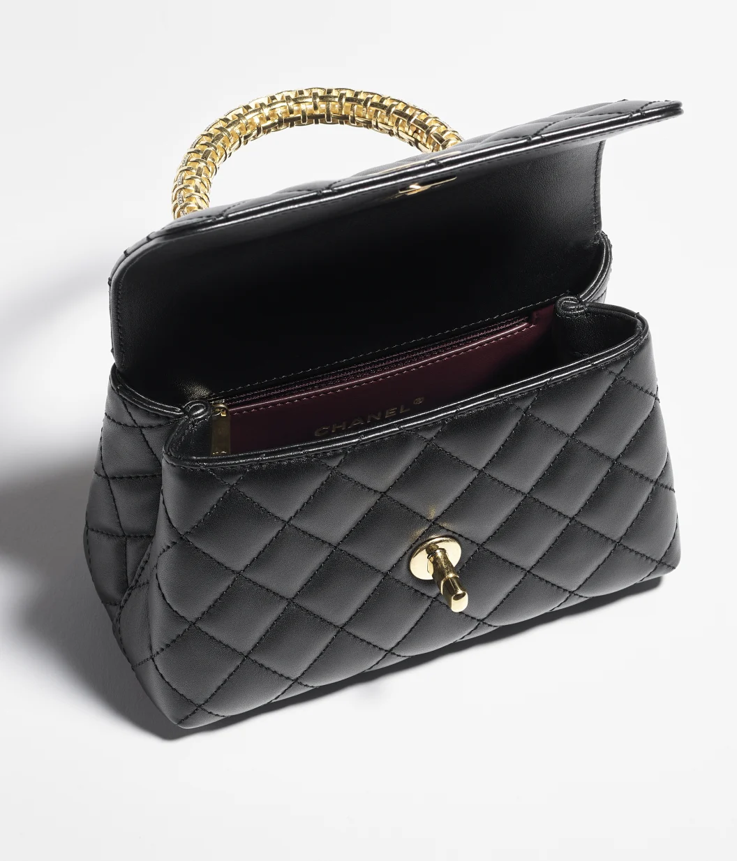 Chanel 2024/25 Métiers d'Art Collection  Mini flap bag with top handle