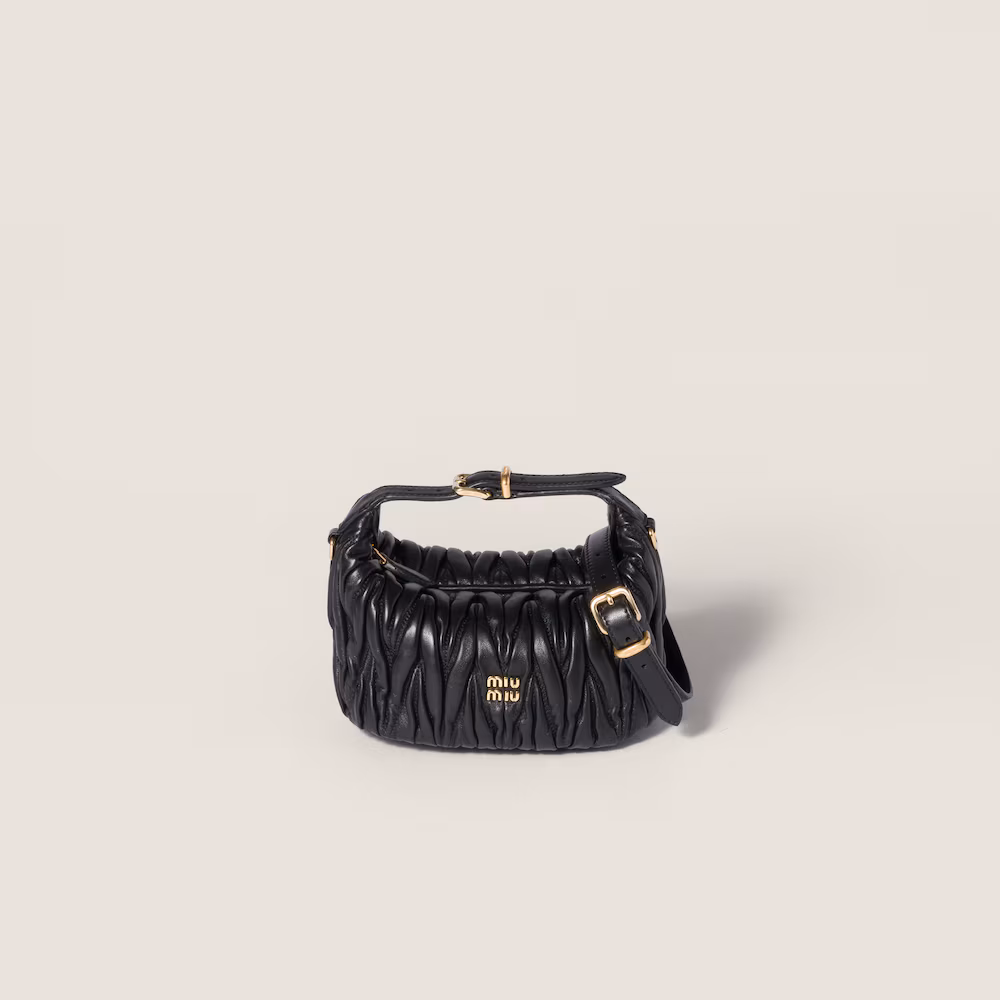 Miu Miu bag, Matelassé Nappa leather pouch