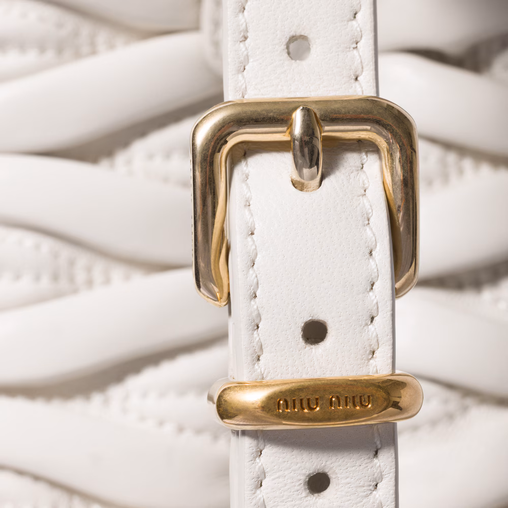 Miu Miu bag, Matelassé Nappa leather pouch