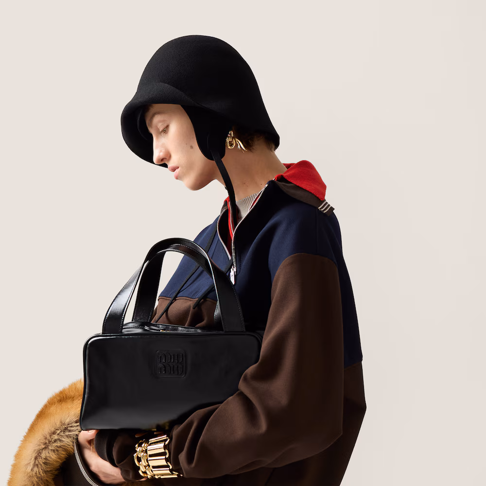 Miu Miu leather handbag