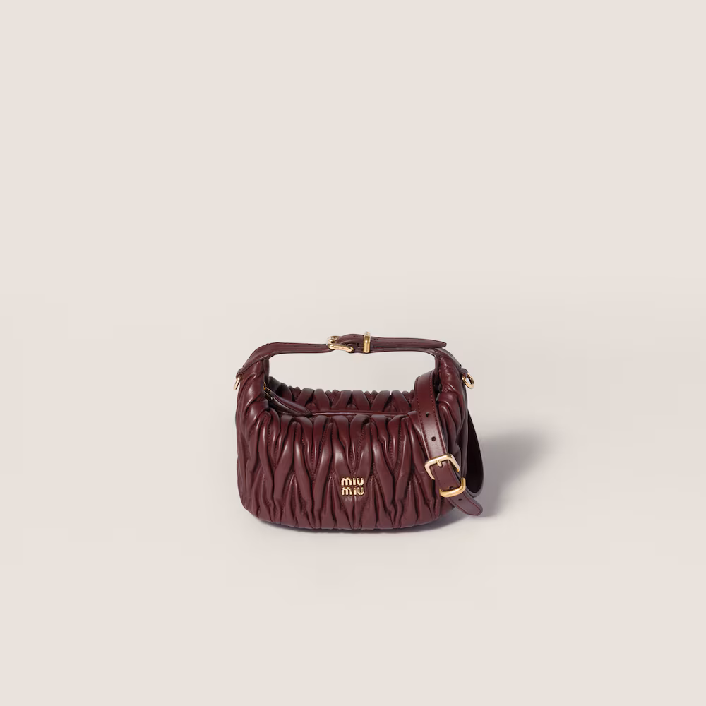 Miu Miu bag, Matelassé Nappa leather pouch