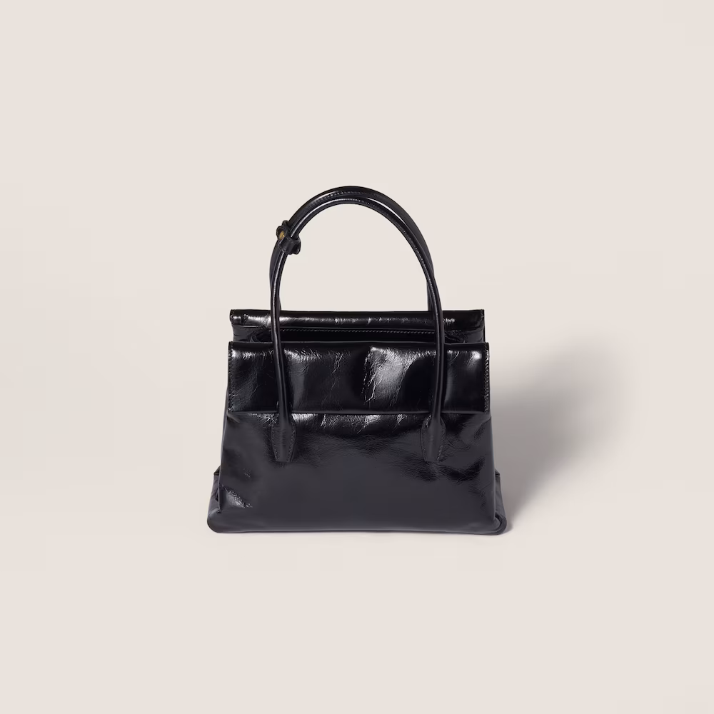 Miu Miu Solitaire handbag in glossy leather