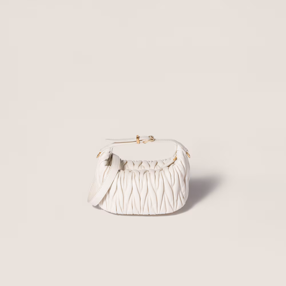Miu Miu bag, Matelassé Nappa leather pouch