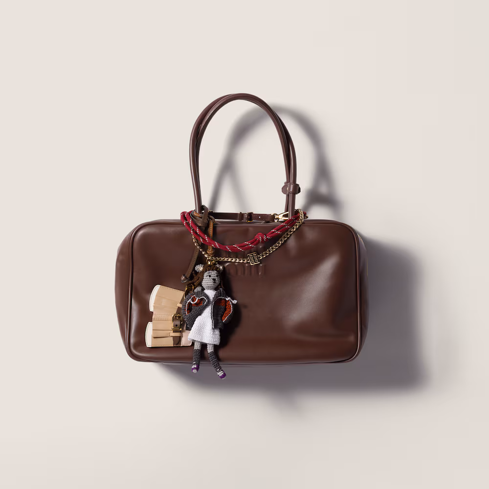 Miu Miu Leather Beau Handbag (Large)