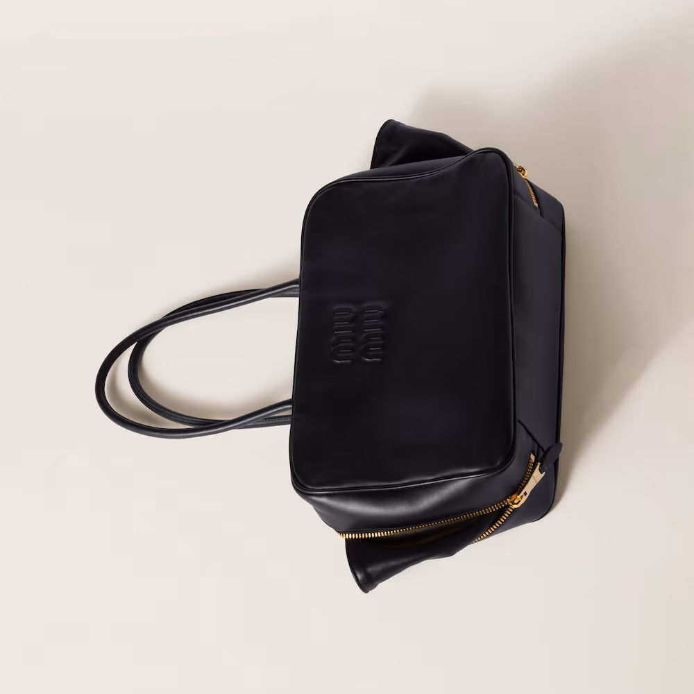 Miu Miu Leather Beau Handbag (Large)