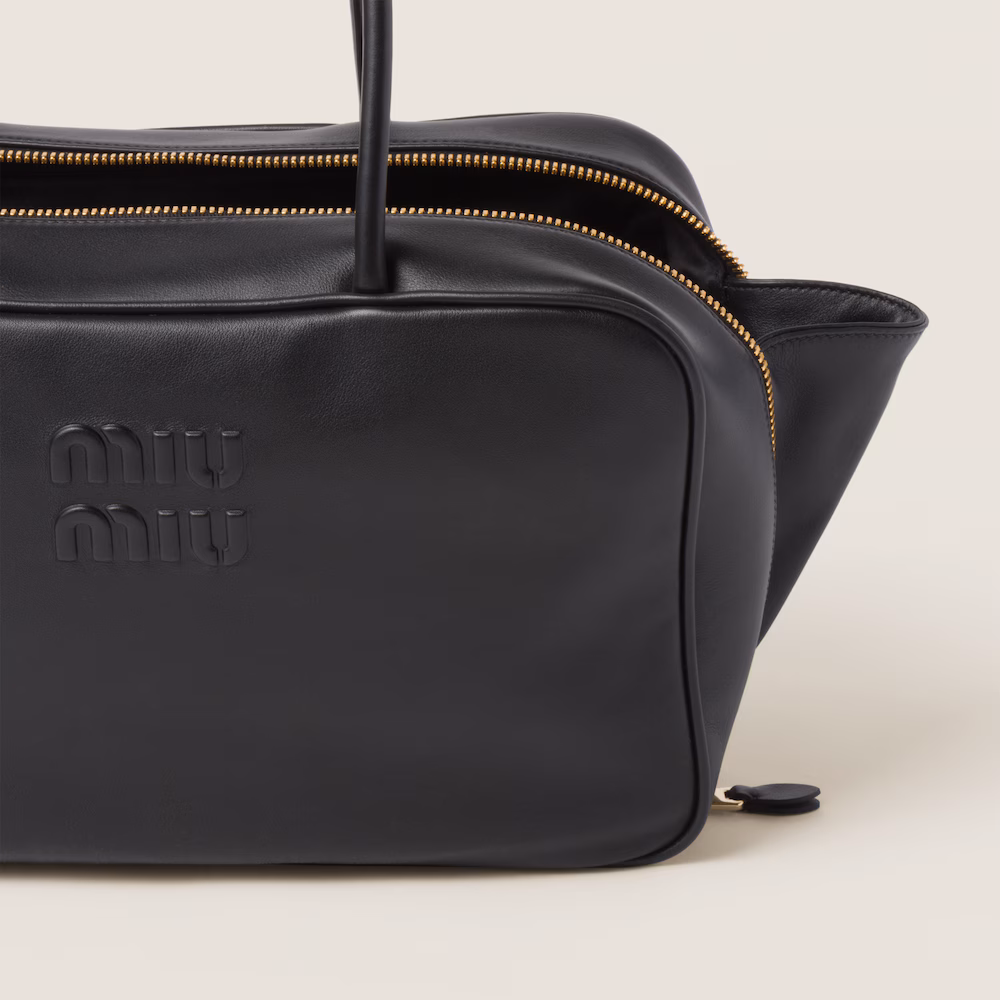 Miu Miu Leather Beau Handbag (Large)