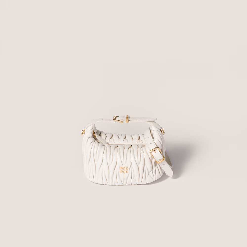 Miu Miu bag, Matelassé Nappa leather pouch