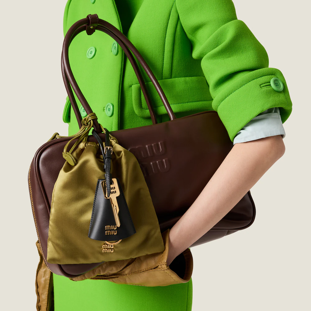 Miu Miu Leather Beau Handbag (Large)