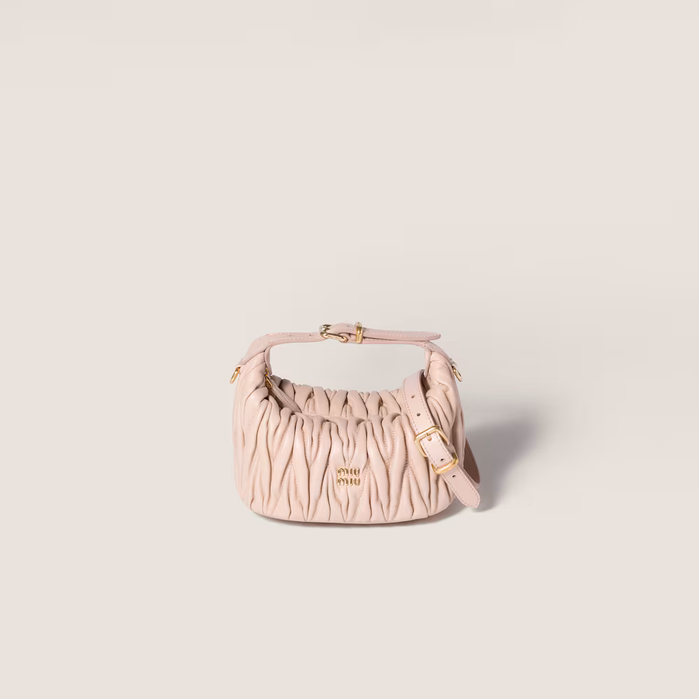 Miu Miu bag, Matelassé Nappa leather pouch