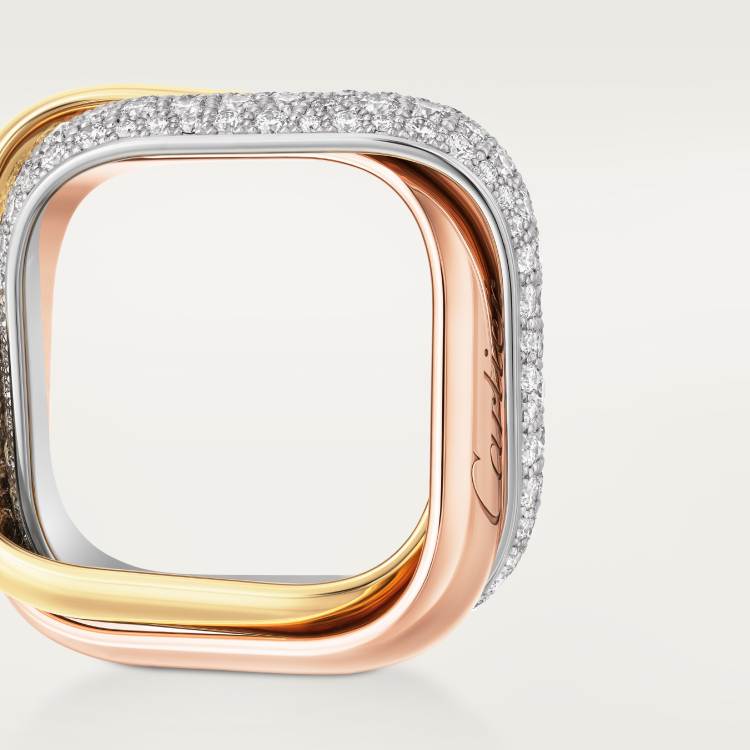 Cartier Trinity Cushion Ring