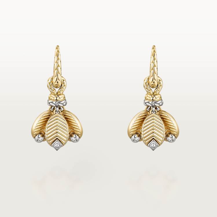 Cartier earrings Grain de Café earrings