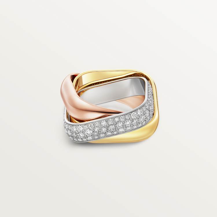Cartier Trinity Cushion Ring