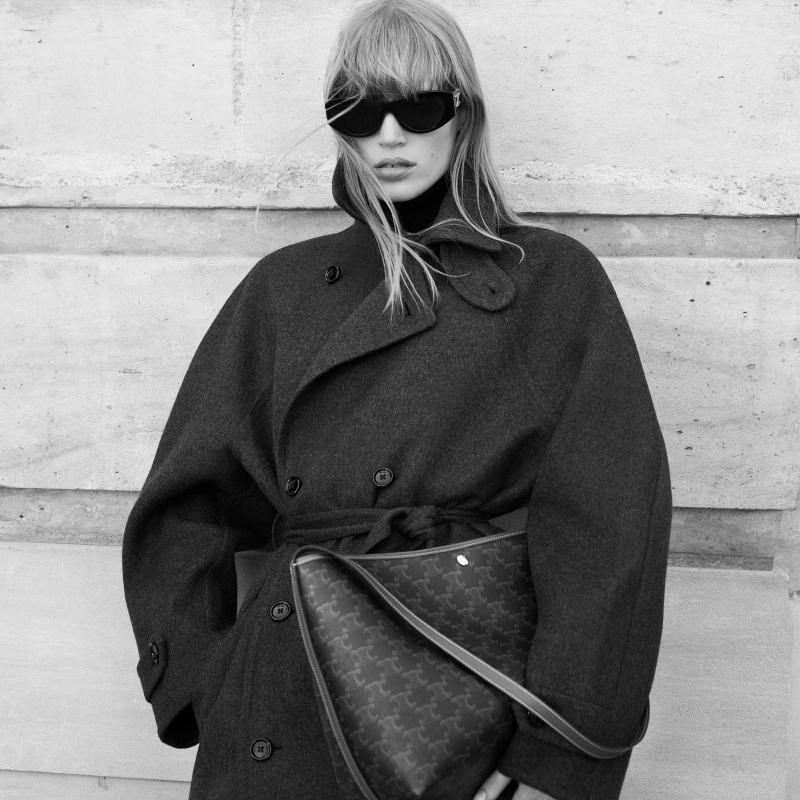 Celine bags SOFT SHOPPER logo print handbag