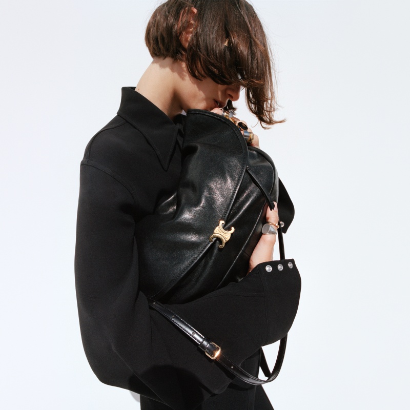 （Special offer）Celine bags - SOFT TRIOMPHE HALFMOON handbags