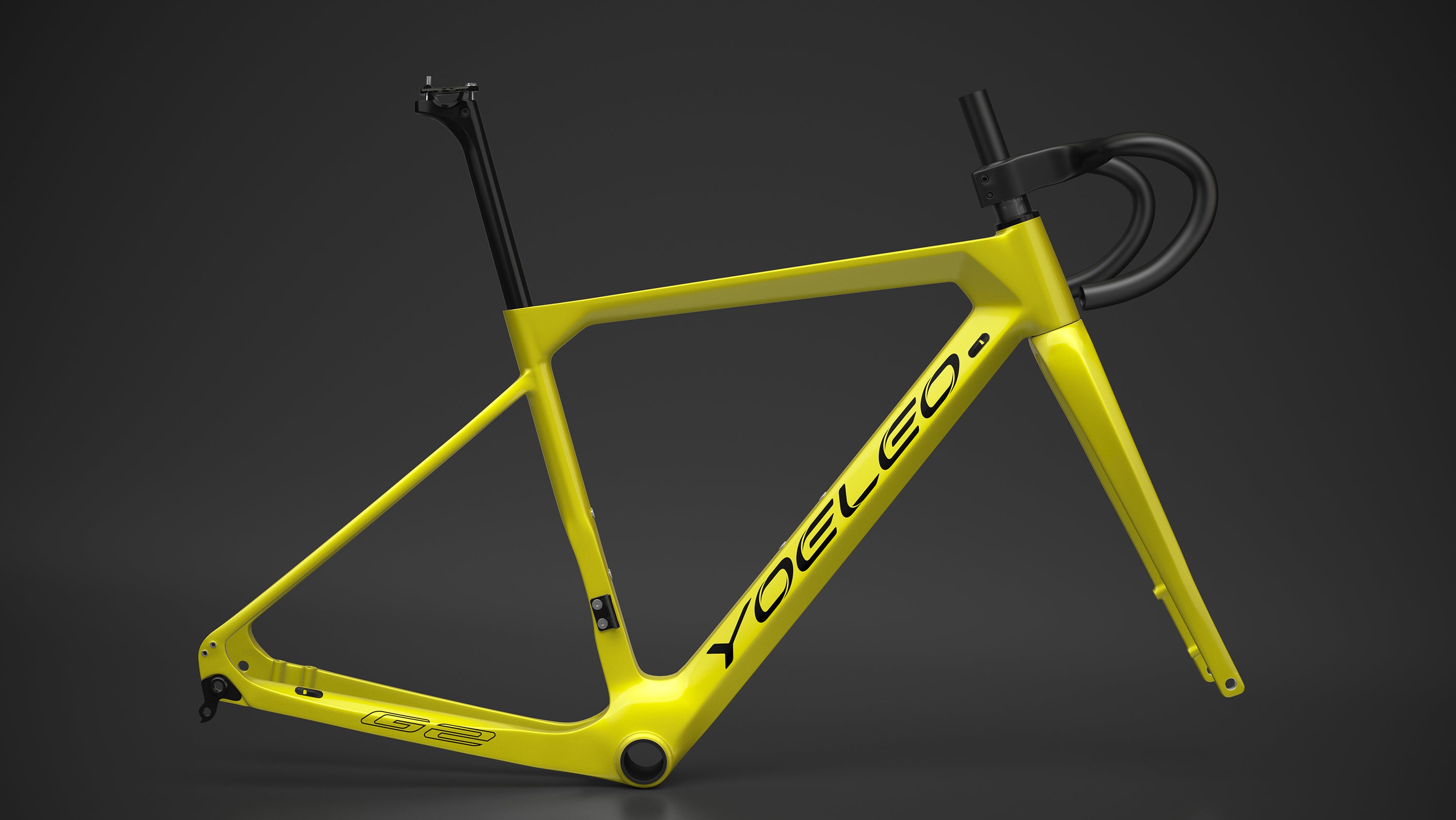 YOELEO G2 DB Disc Brake Gravel Carbon Frameset YEOLEOUS