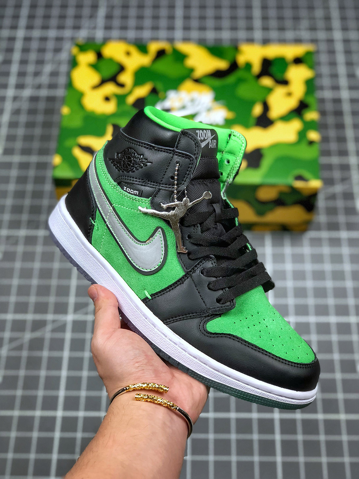 最終値下げ】ジョーダン1 High Zoom Rage Green | www.yourpoll.co.uk