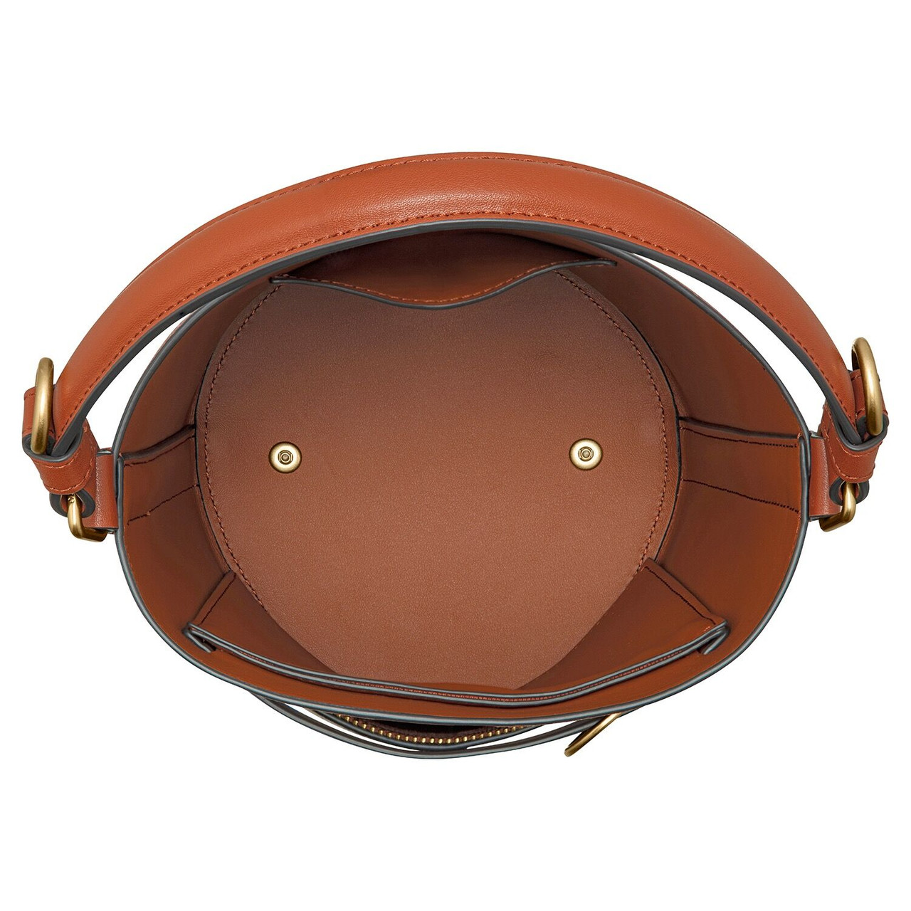 Oroton Audrey Bucket Bag Cognac David Jones