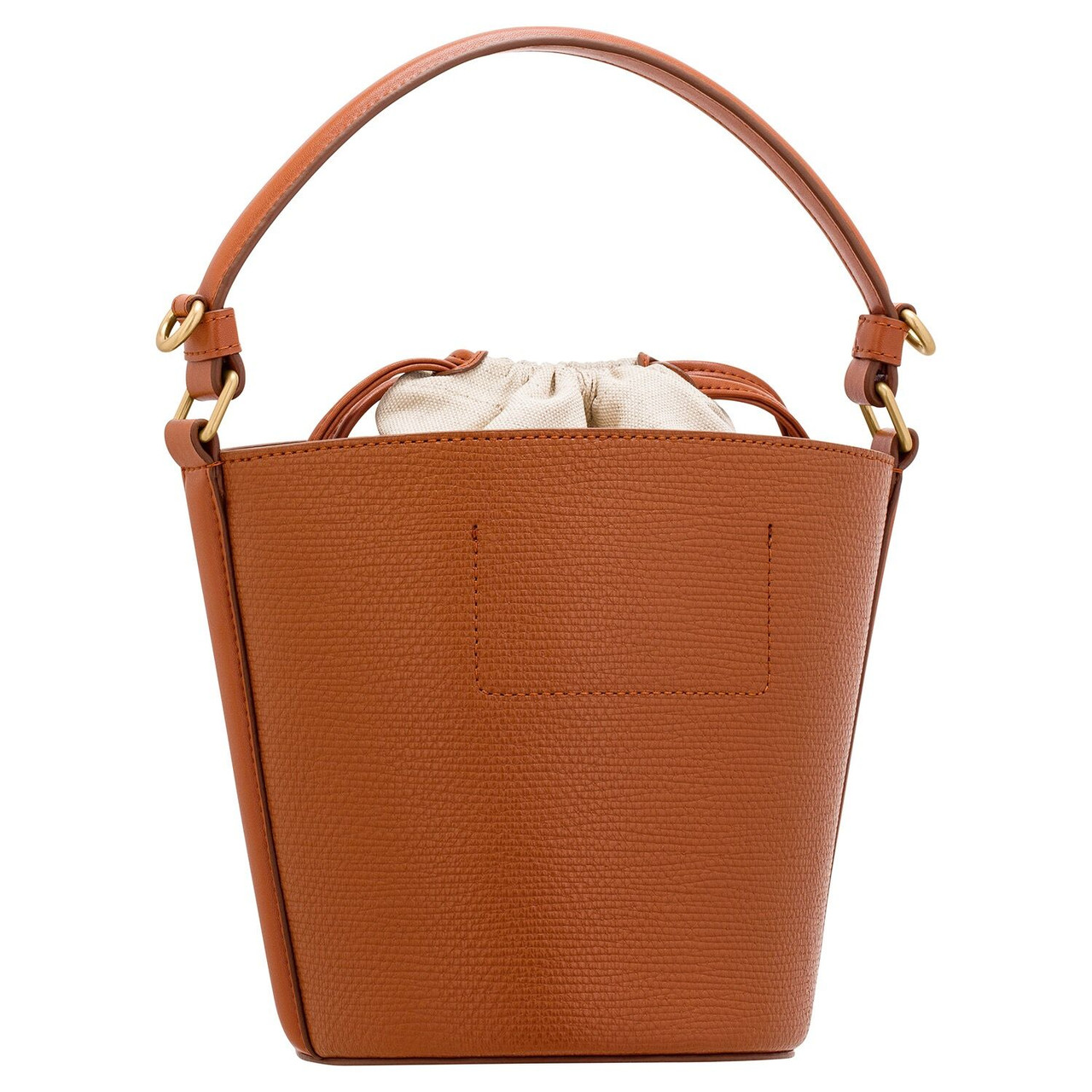 Oroton Audrey Bucket Bag Cognac David Jones