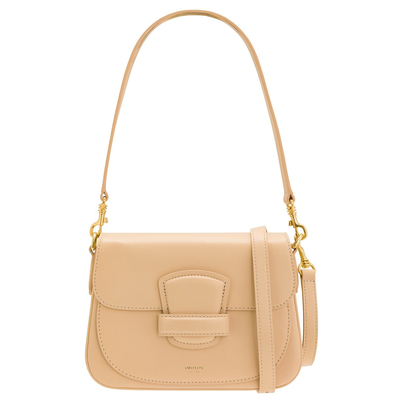 Oroton Carter Small Day Bag Creamed Honey David Jones