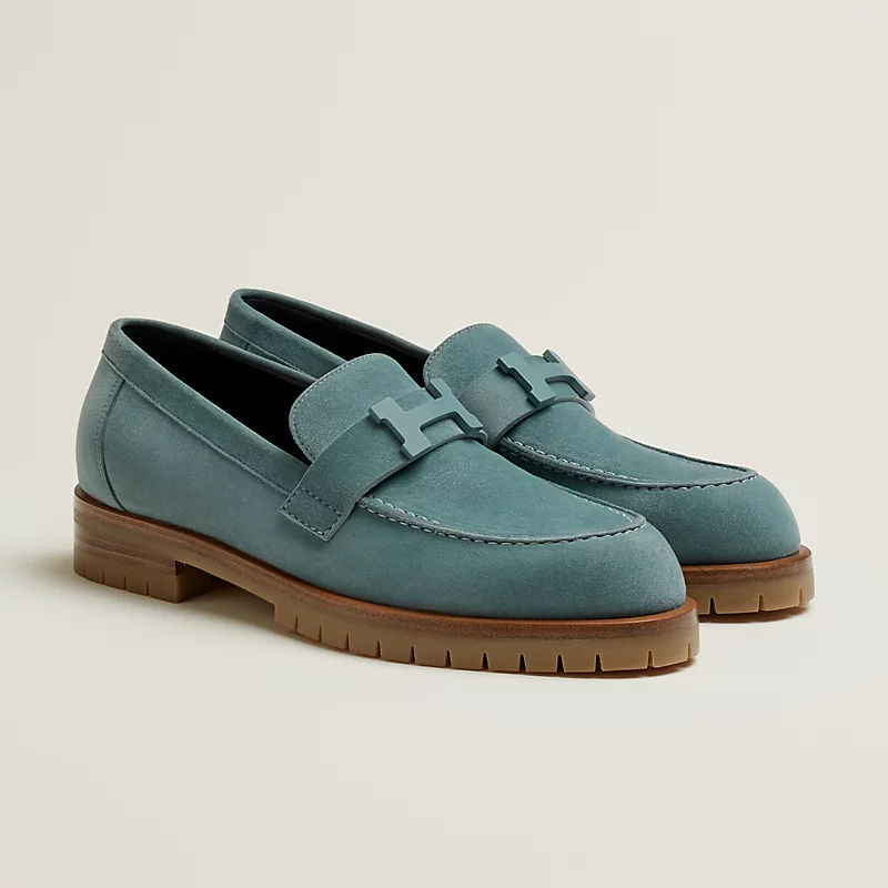 loafer leather shoes womens