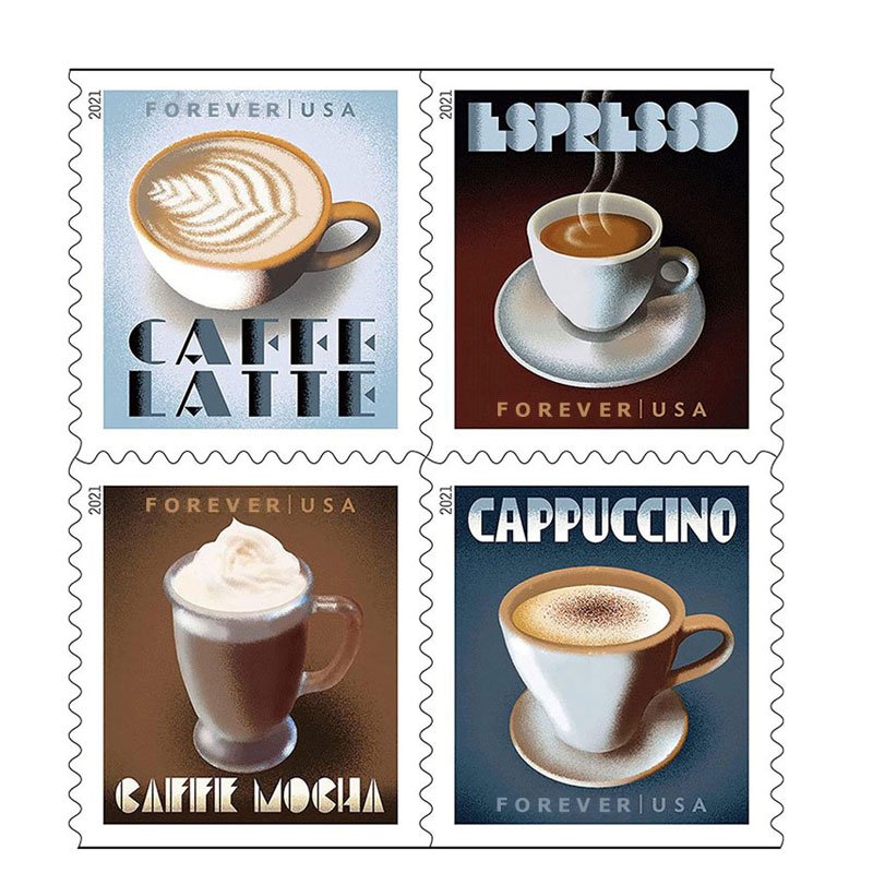 Espresso Drinks 2021 USStamps