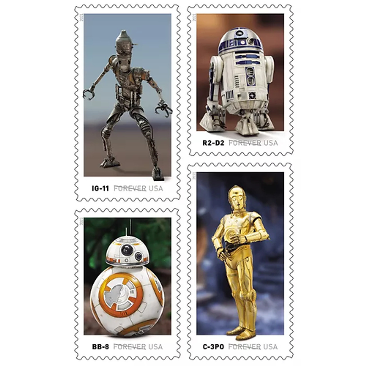 Star Wars Droids 2021 - US-Stamp