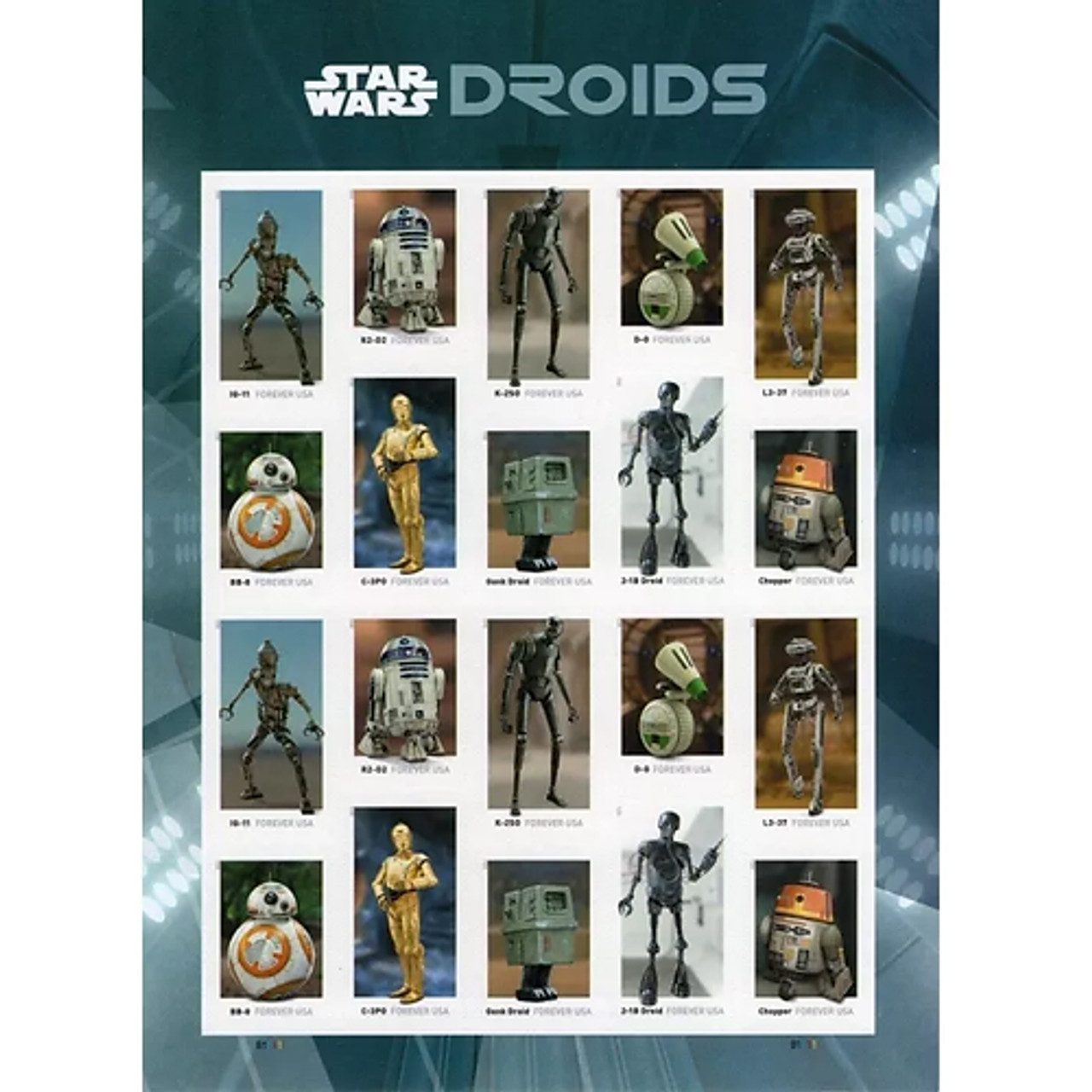 Star Wars Droids 2021 - US-Stamp