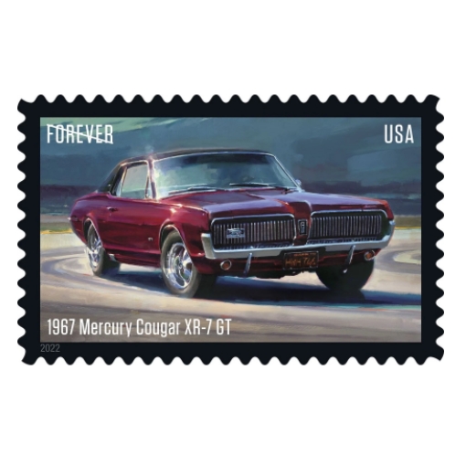 2022 Pony Cars - US-Stamps