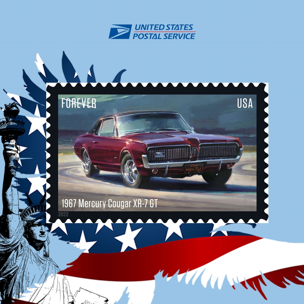 2022 Pony Cars - US-Stamps