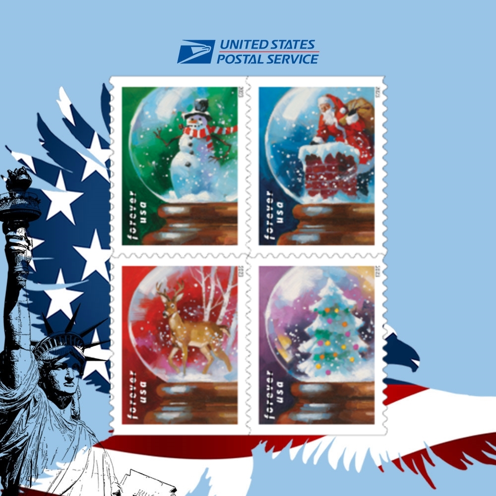 USPS unveils 2023 holiday postage stamps – NBC 7 San Diego
