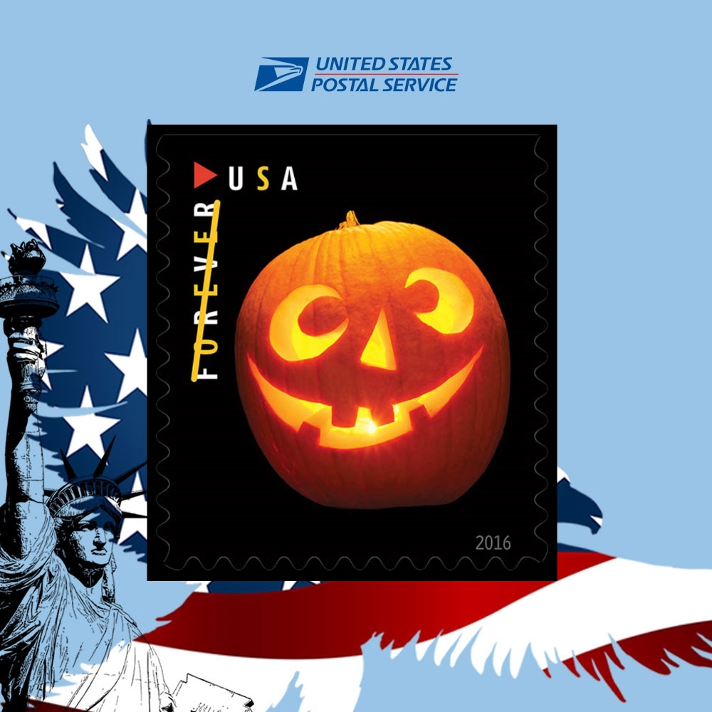 2016 Jack-O-Lantern - US-Stamp