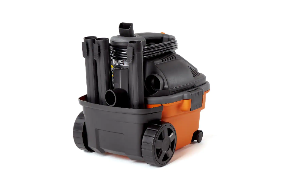 RIDGID WD4070 4 Gallon 5.0Peak HP Portable Wet/Dry Shop Vacuum with