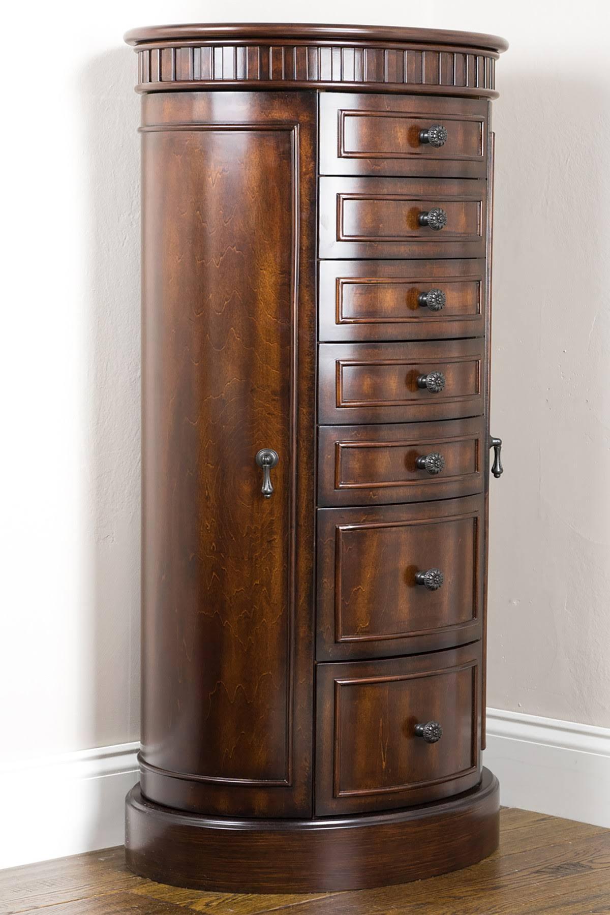 Bailey Jewelry Armoire, Walnut