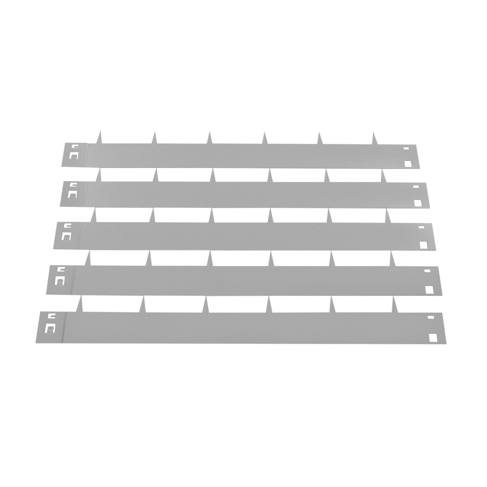 Steel Lawn Edging, 5PCS Metal Landscape Edging, 3"x39" Garden Edging