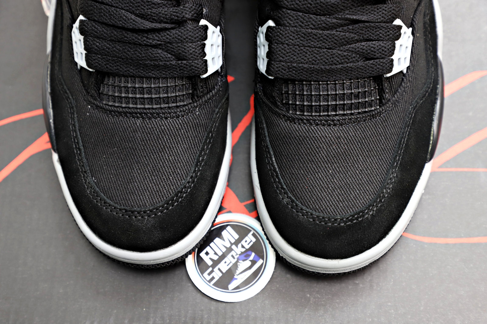 AIR JORDAN 4 "BLACK CANVAS"