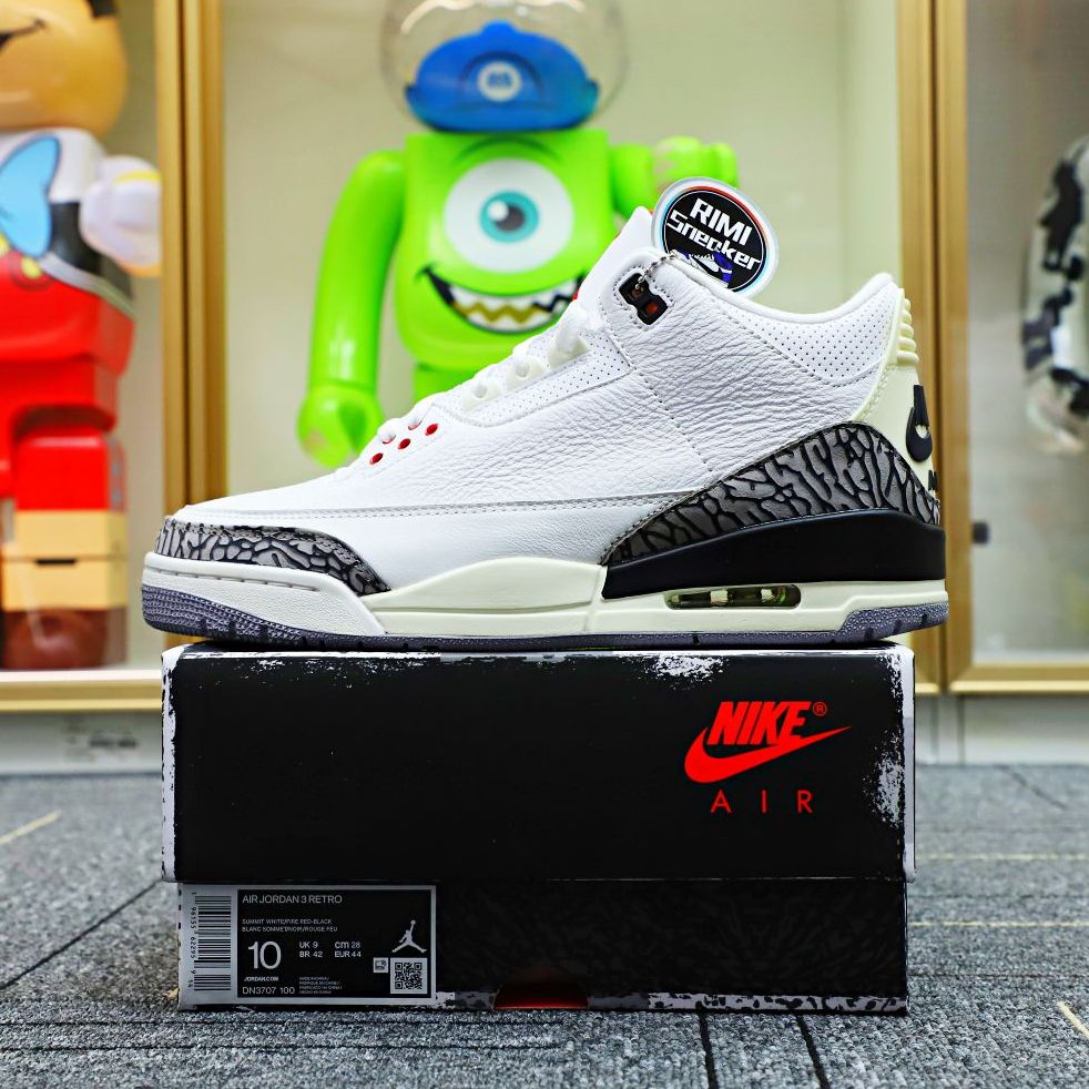 AIR JORDAN 3 "WHITE CEMENT REIMAGINED"