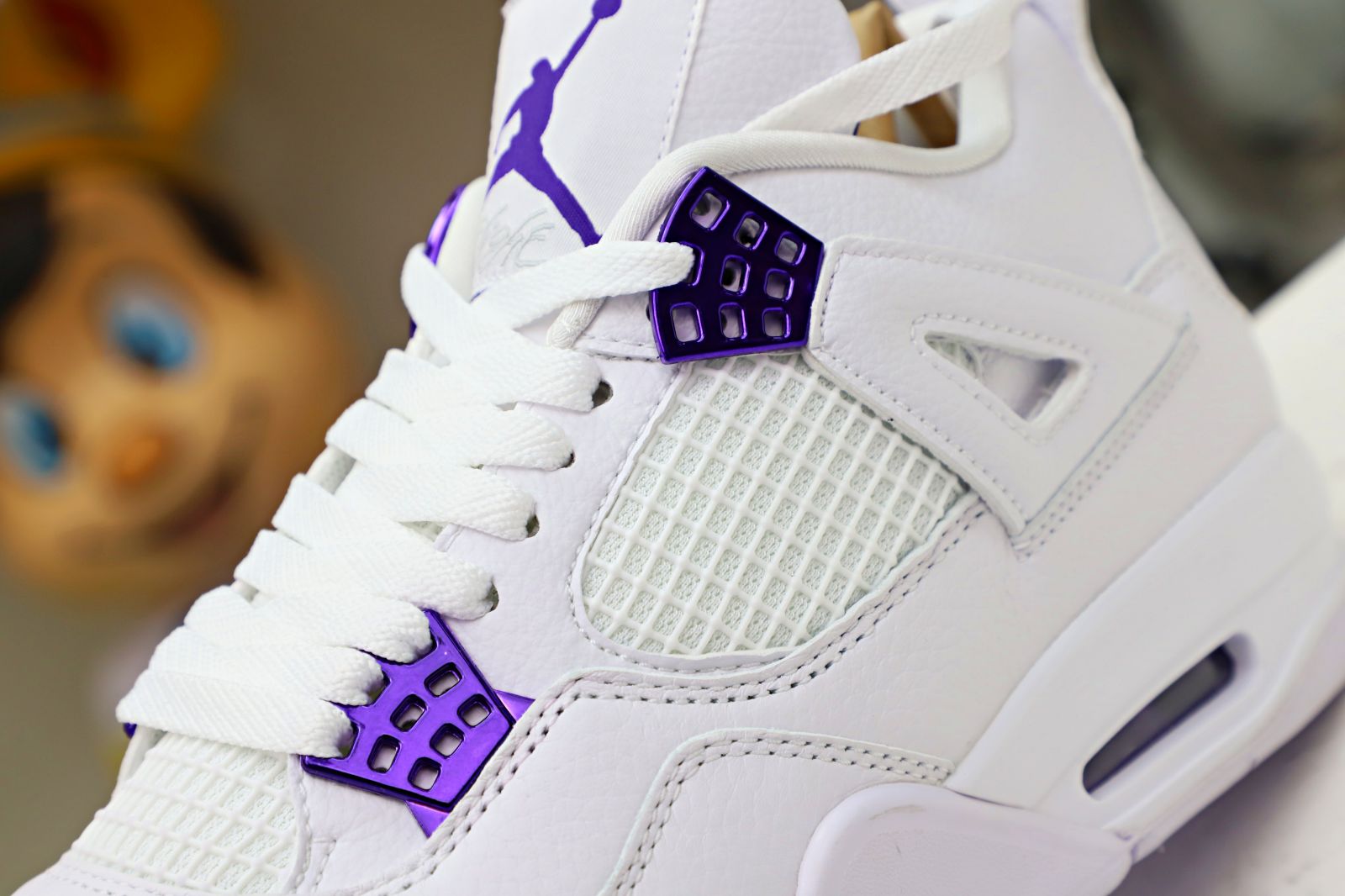 AIR JORDAN 4 PURPLE METALLIC